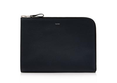 GRAIN LEATHER BUCKLEY ZIP PORTFOLIO image number 0