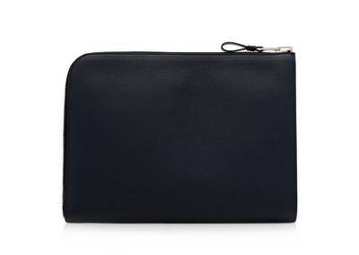 GRAIN LEATHER BUCKLEY ZIP PORTFOLIO image number 2