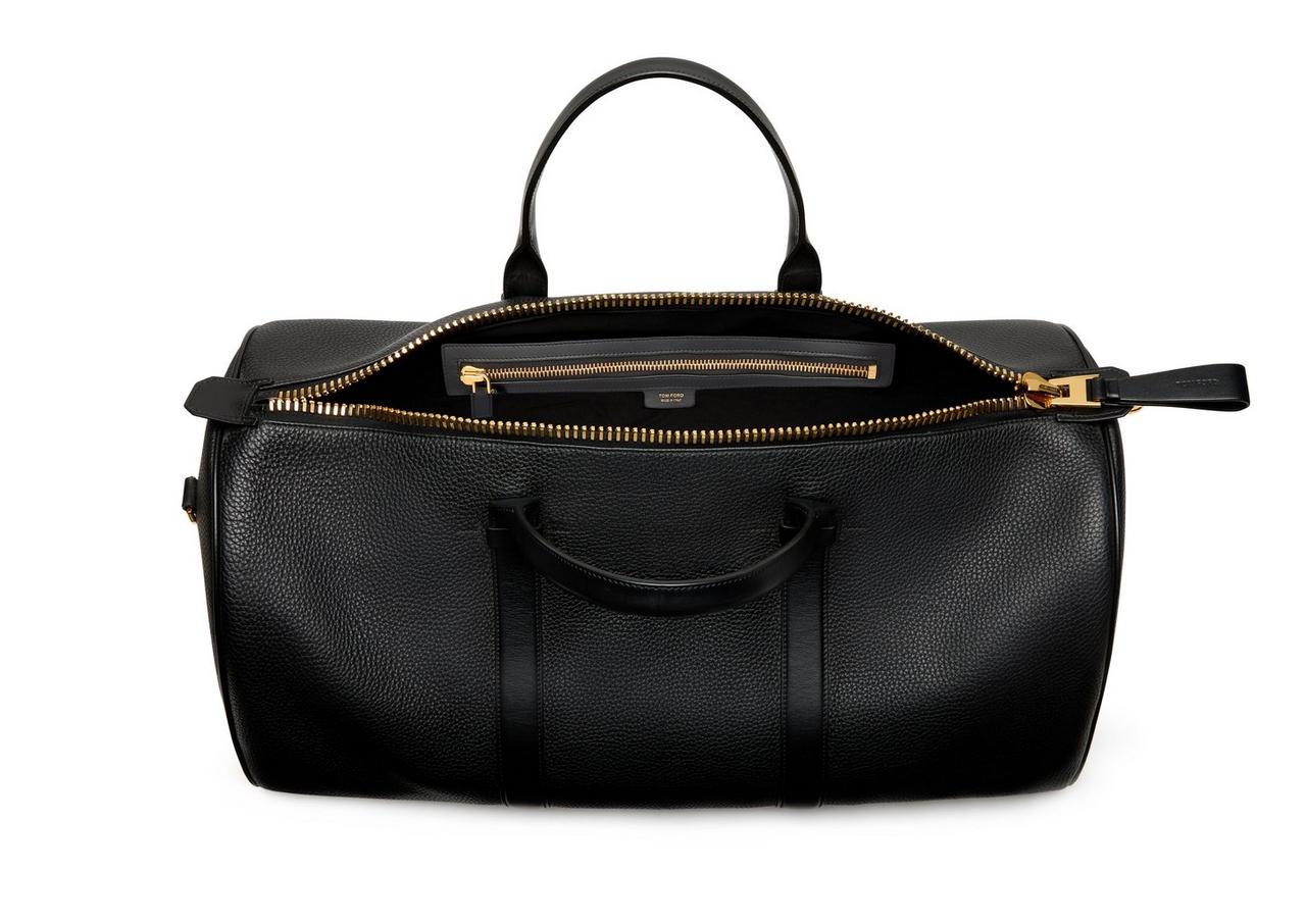 GRAIN LEATHER LARGE BUCKLEY HOLDALL image number 3
