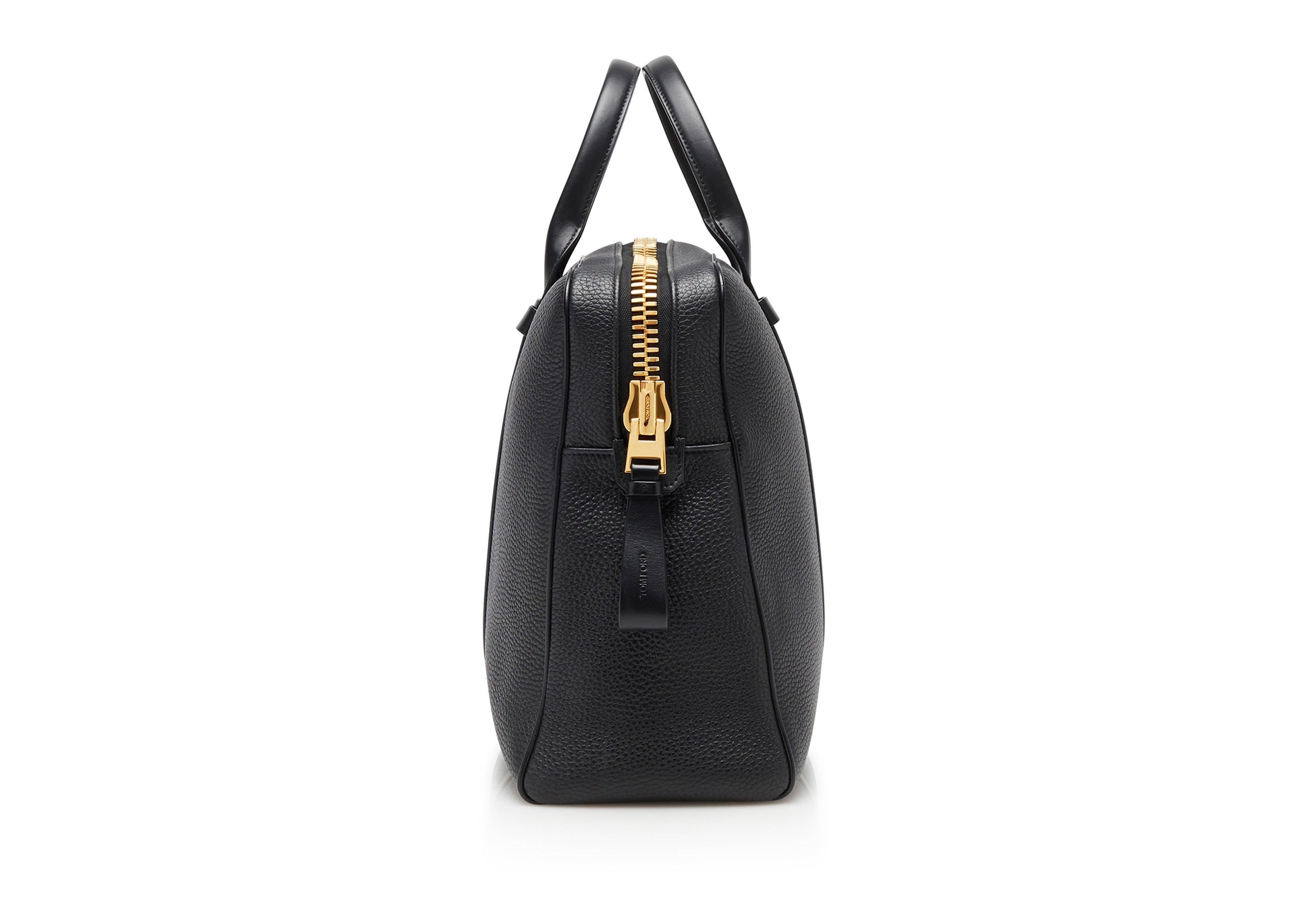 TOM FORD Buckley カーフレザー ロゴ ベルトバッグ グレー TOM FORD Buckley カーフレザー ロゴ ベルトバッグ グレー