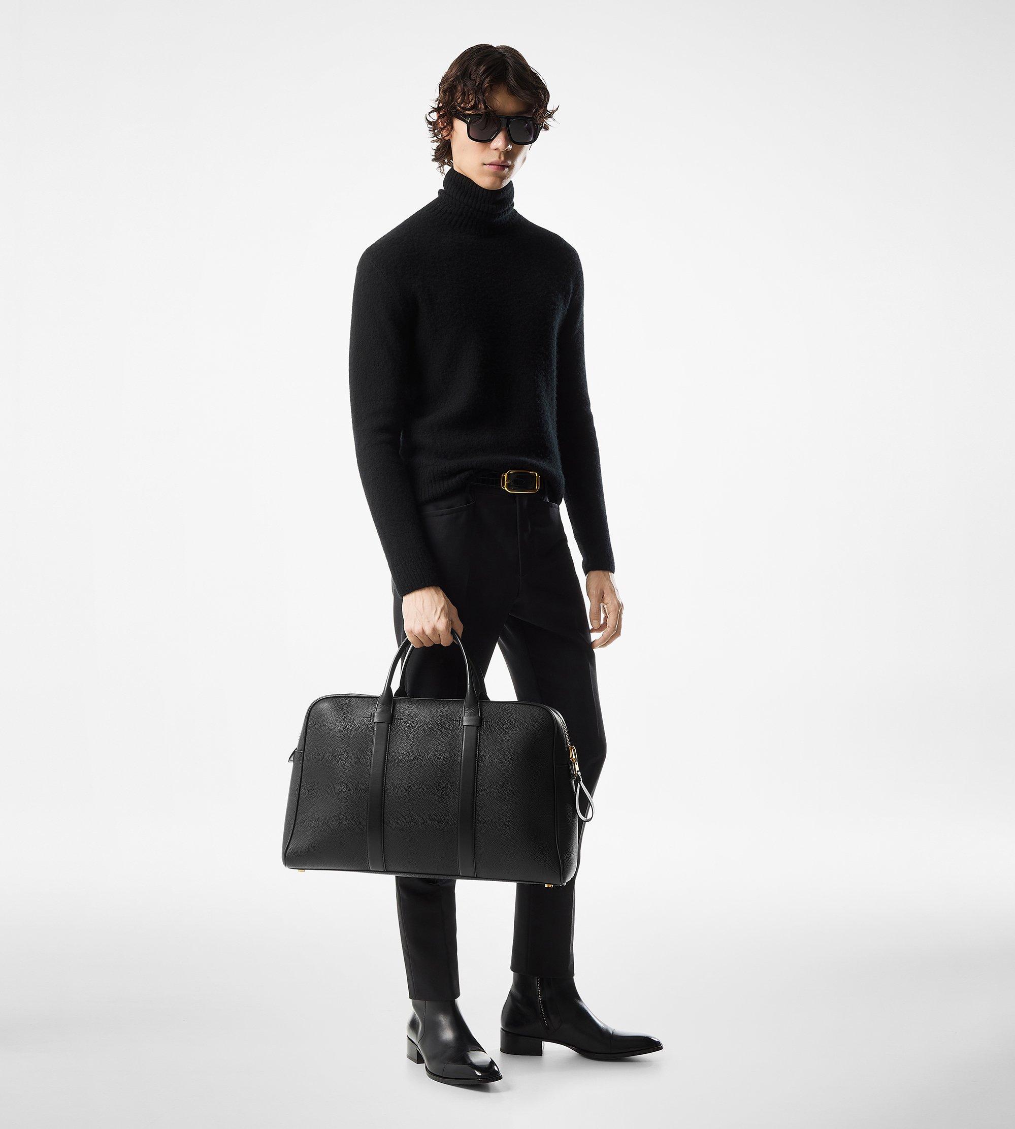 GRAIN LEATHER BUCKLEY BRIEFCASE | TOM FORD Fashion
