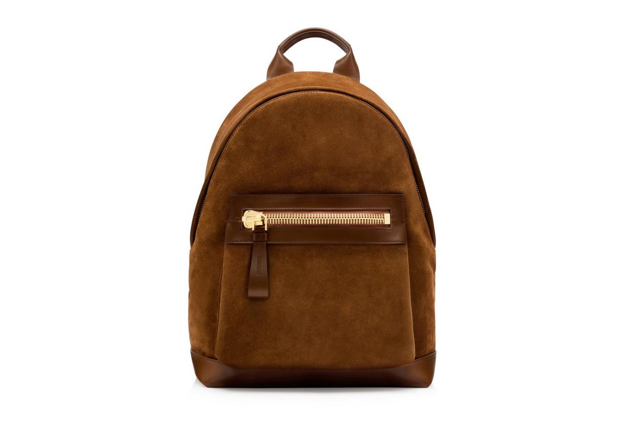 SUEDE BUCKLEY BACKPACK image number 0