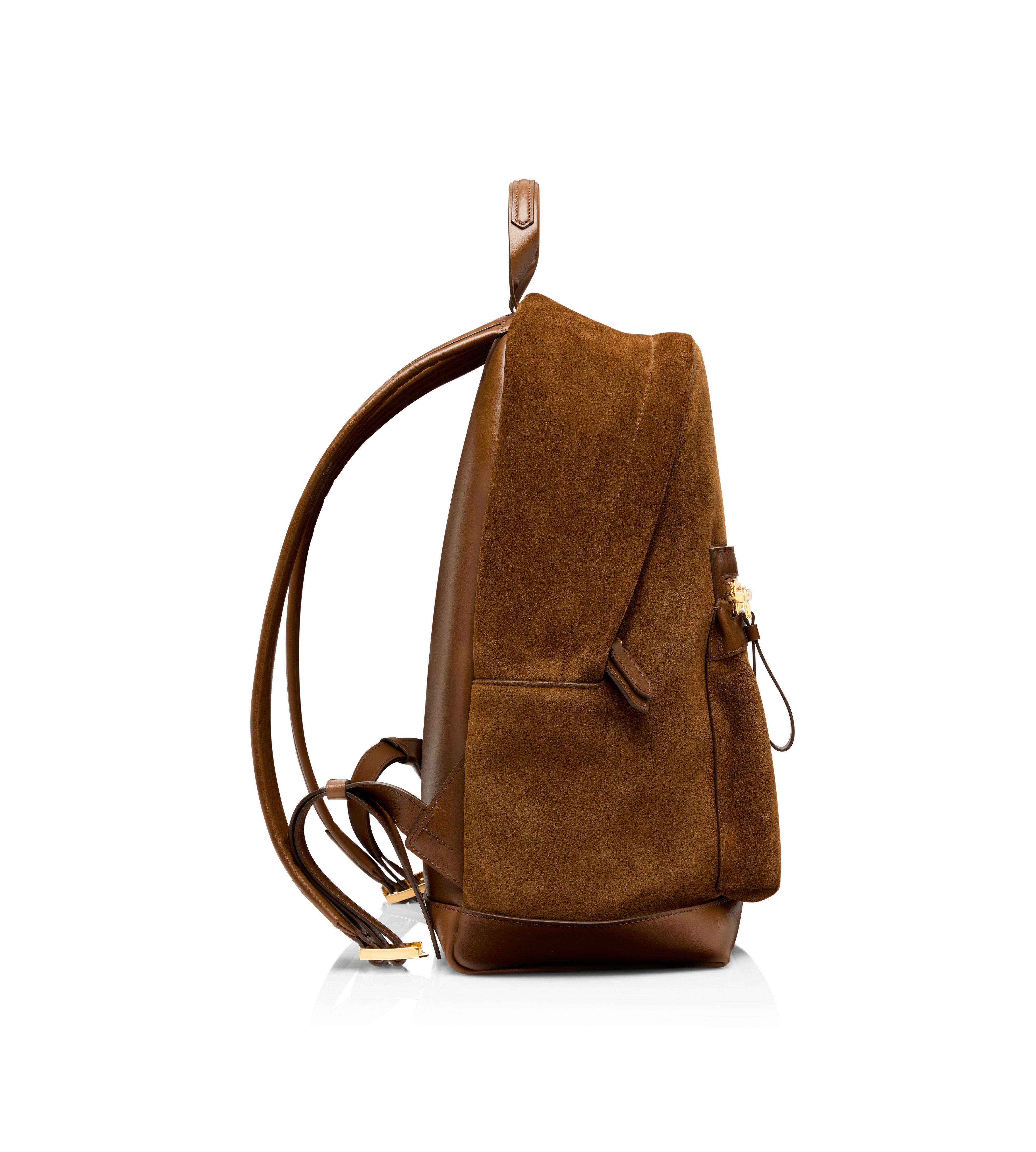 SUEDE BUCKLEY BACKPACK