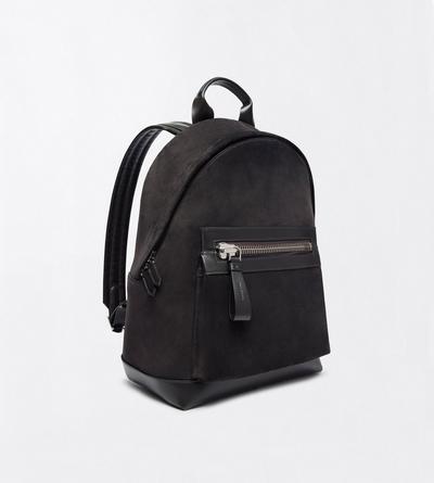 TOM FORD LEATHER CHARCOAL GREY SAC &Agrave; DOS BUCKLEY EN DAIM