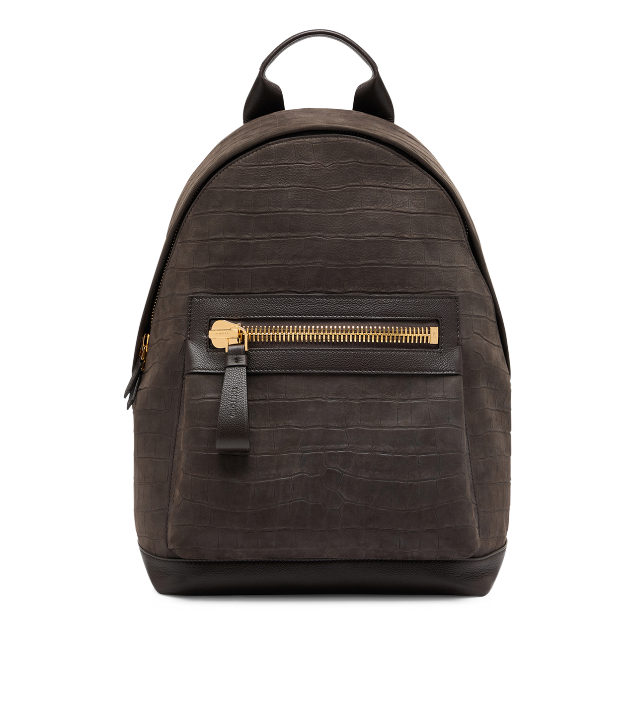 STAMPED CROC NUBUCK BUCKLEY BACKPACK image number 0