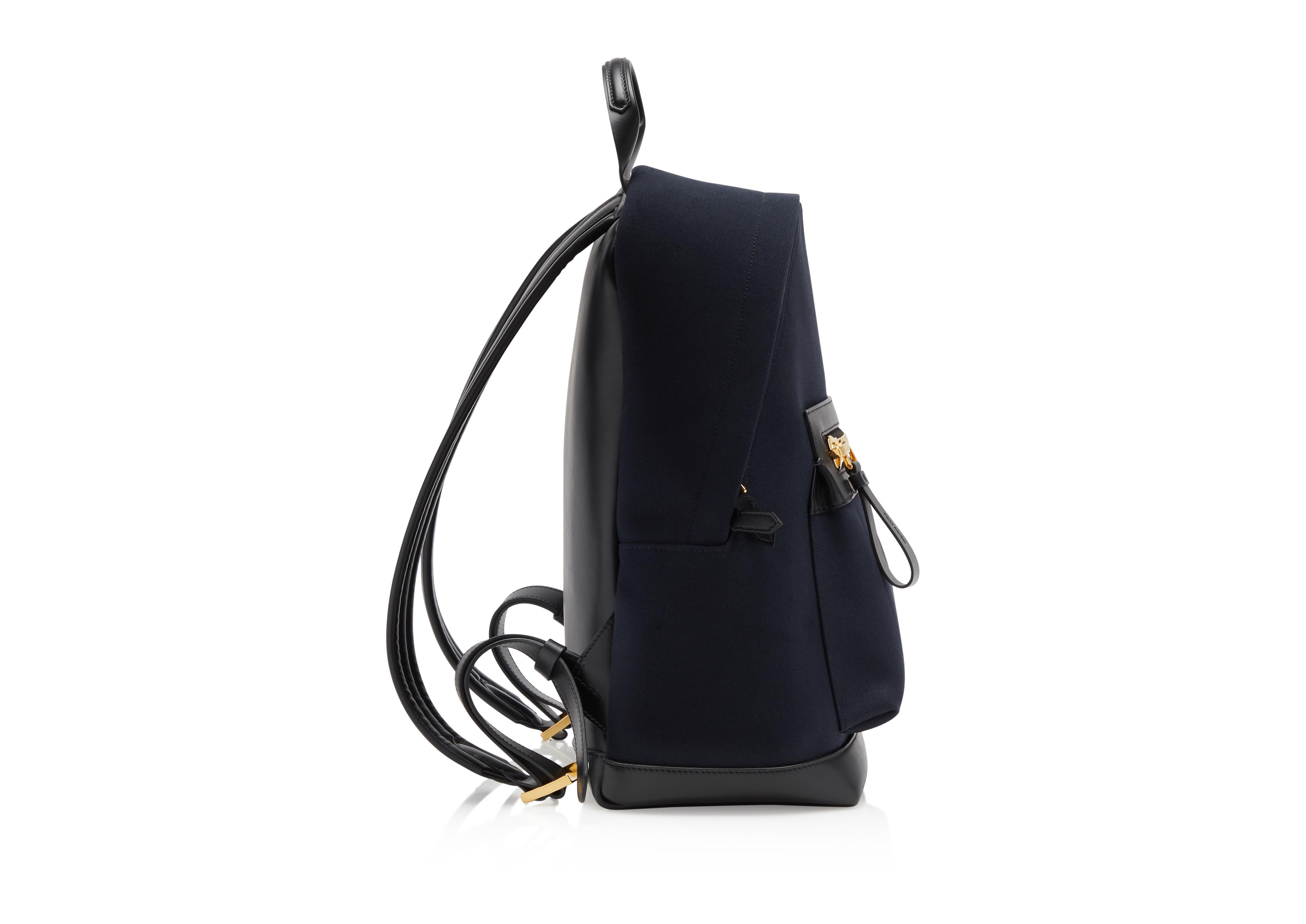 CANVAS LARGE BUCKLEY BACKPACK | Tom Ford Fashion