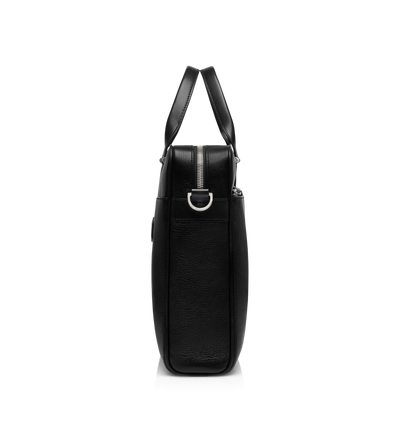 GRAIN LEATHER SLIM BRIEFCASE image number 1