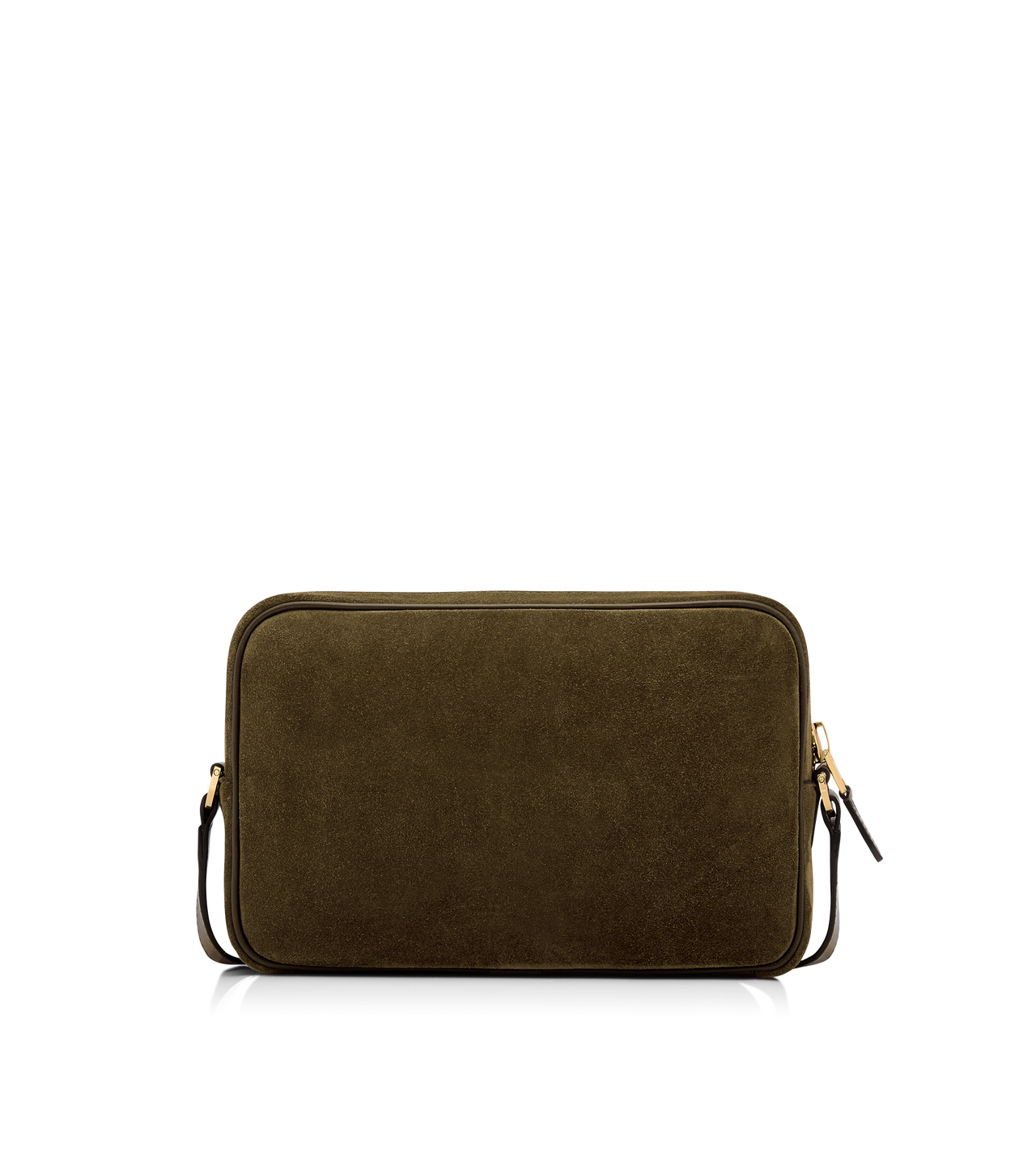 SUEDE DOUBLE ZIP MESSENGER image number 2