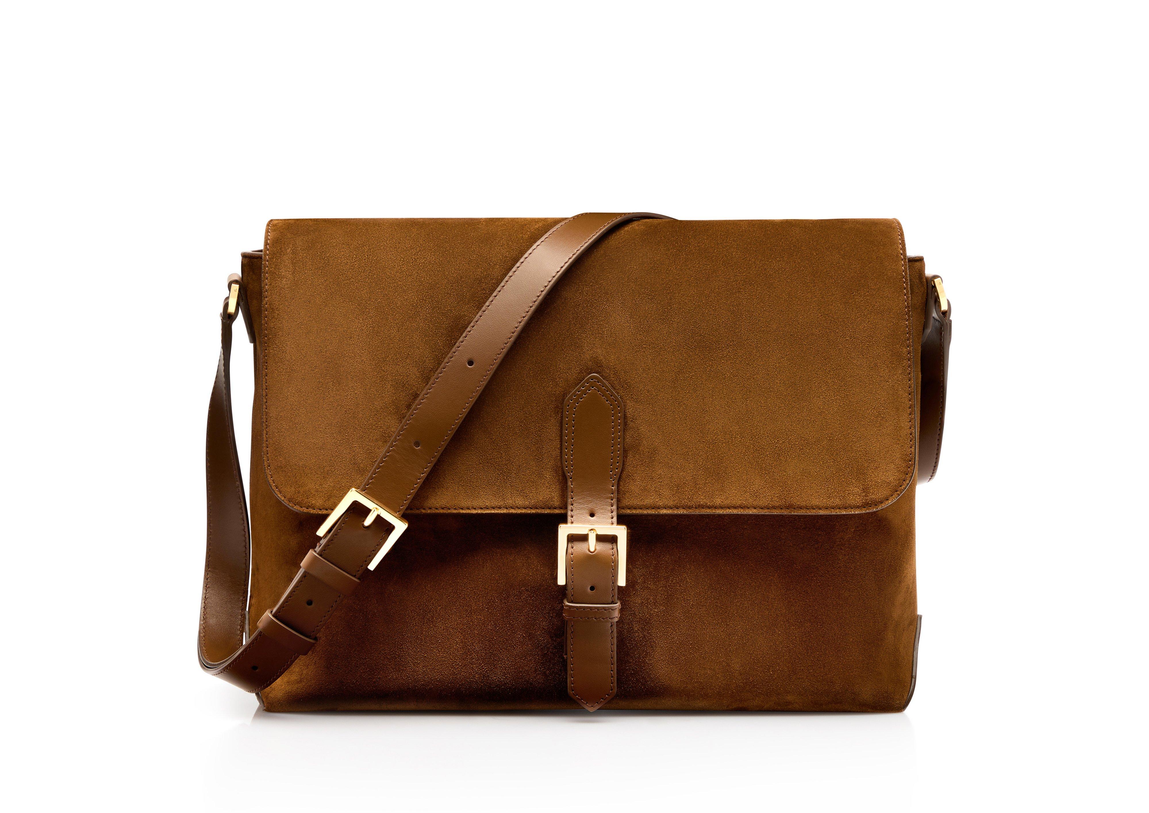 Tom Ford Zipper Strap Hobo Shoulder Bag - Brown | eBay