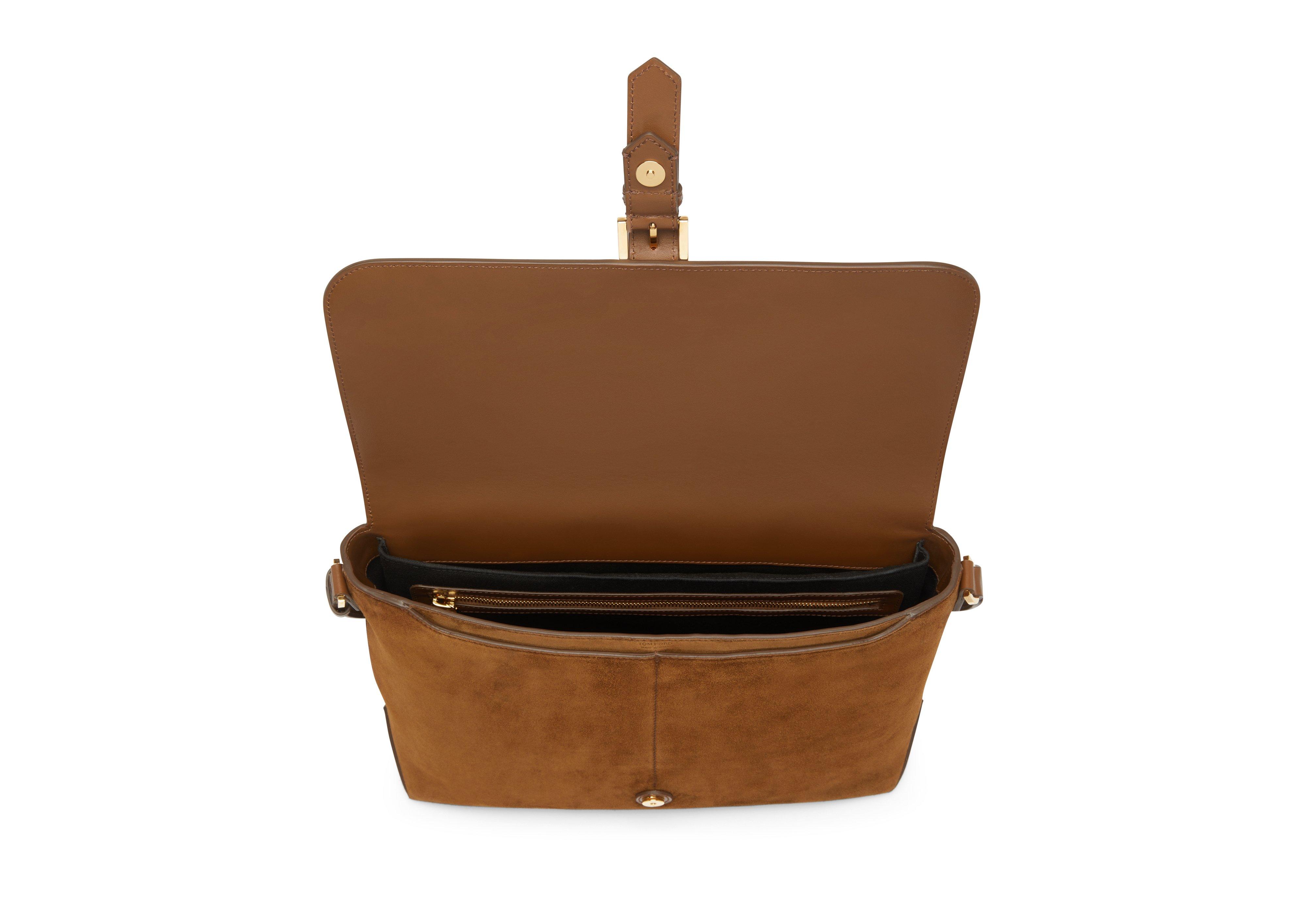 SUEDE MEDIUM MESSENGER | Tom Ford Fashion