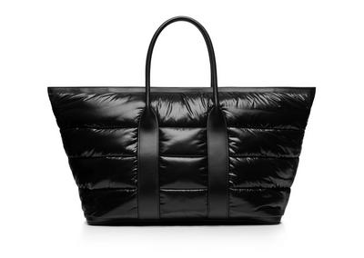 QUILTED NYLON LARGE TOTE image number 2
