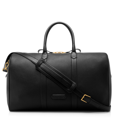 GRAIN LEATHER WIDE OPENING DUFFLE image number 0