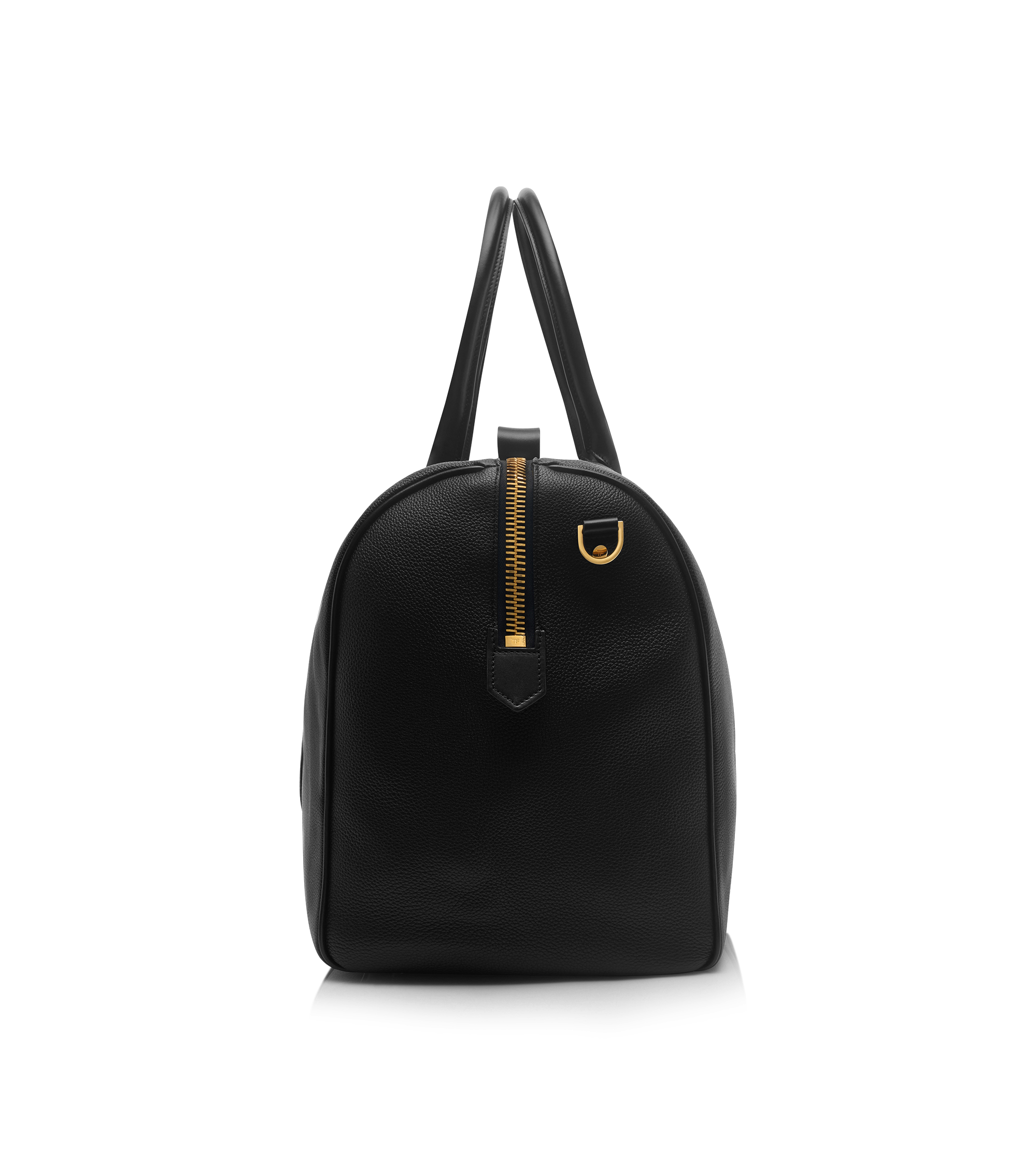GRAIN LEATHER WIDE OPENING DUFFLE