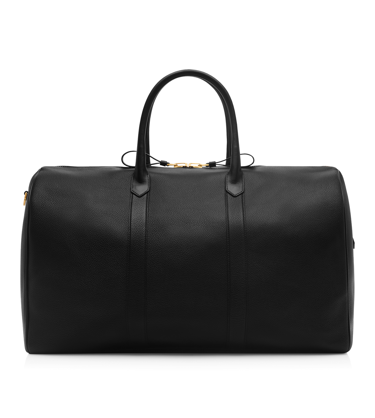 GRAIN LEATHER WIDE OPENING DUFFLE image number 2