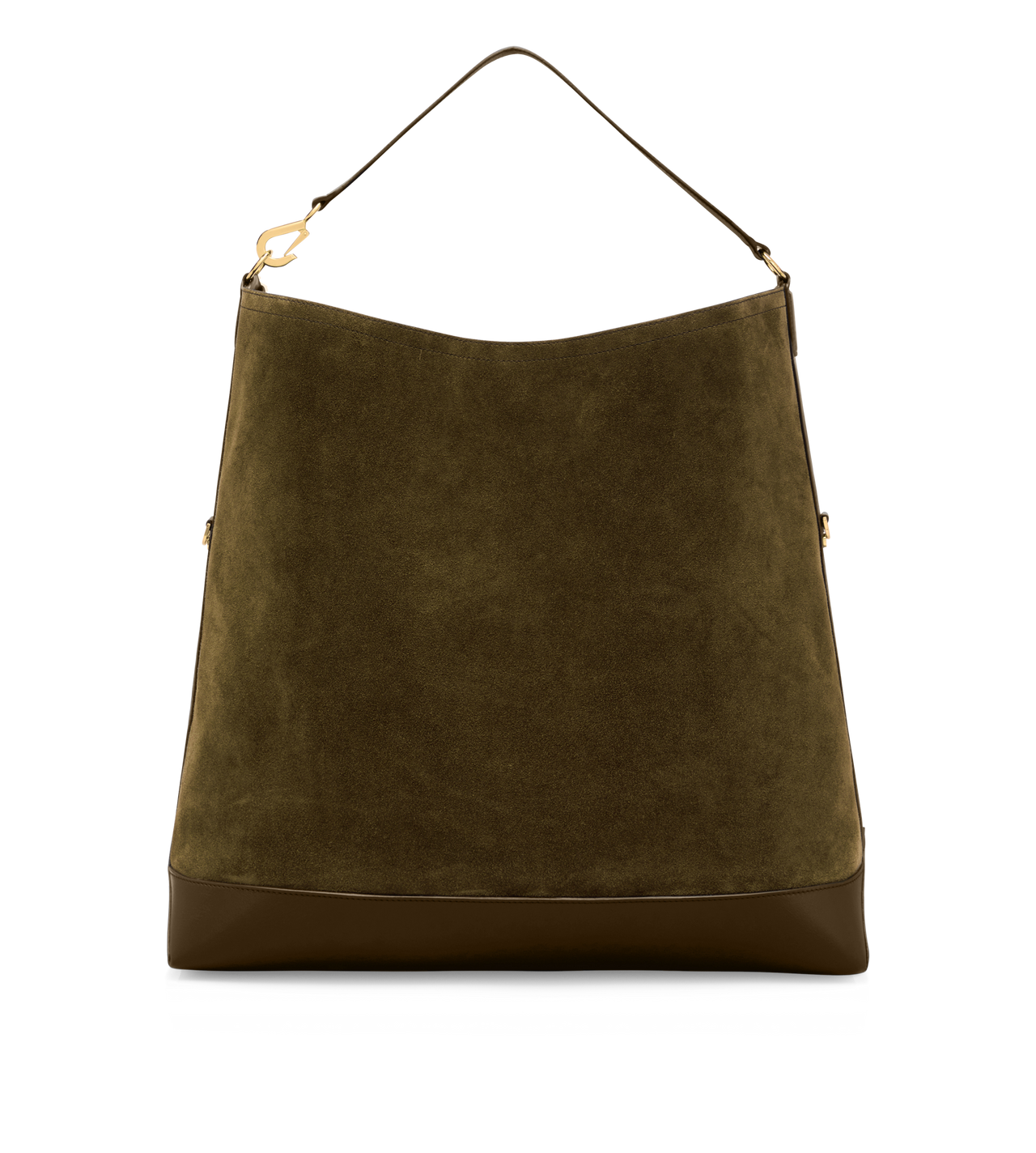 SUEDE TWO STRAP TOTE image number 2