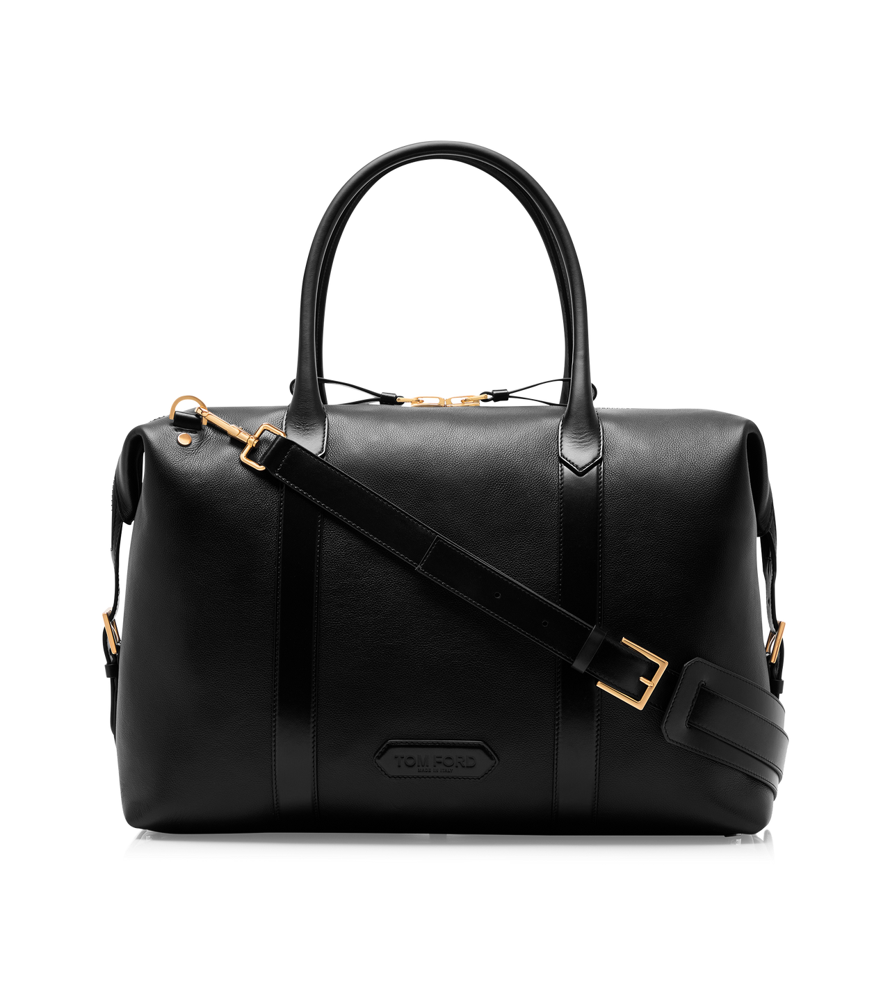 SMOOTH LEATHER SIDE BUCKLE HOLDALL image number 0