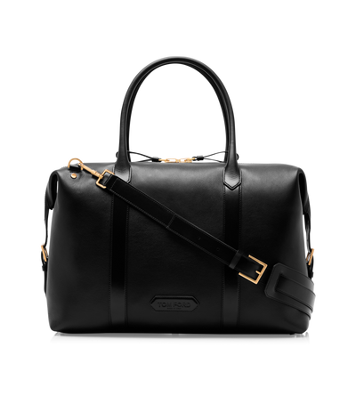 SMOOTH LEATHER SIDE BUCKLE HOLDALL image number 0