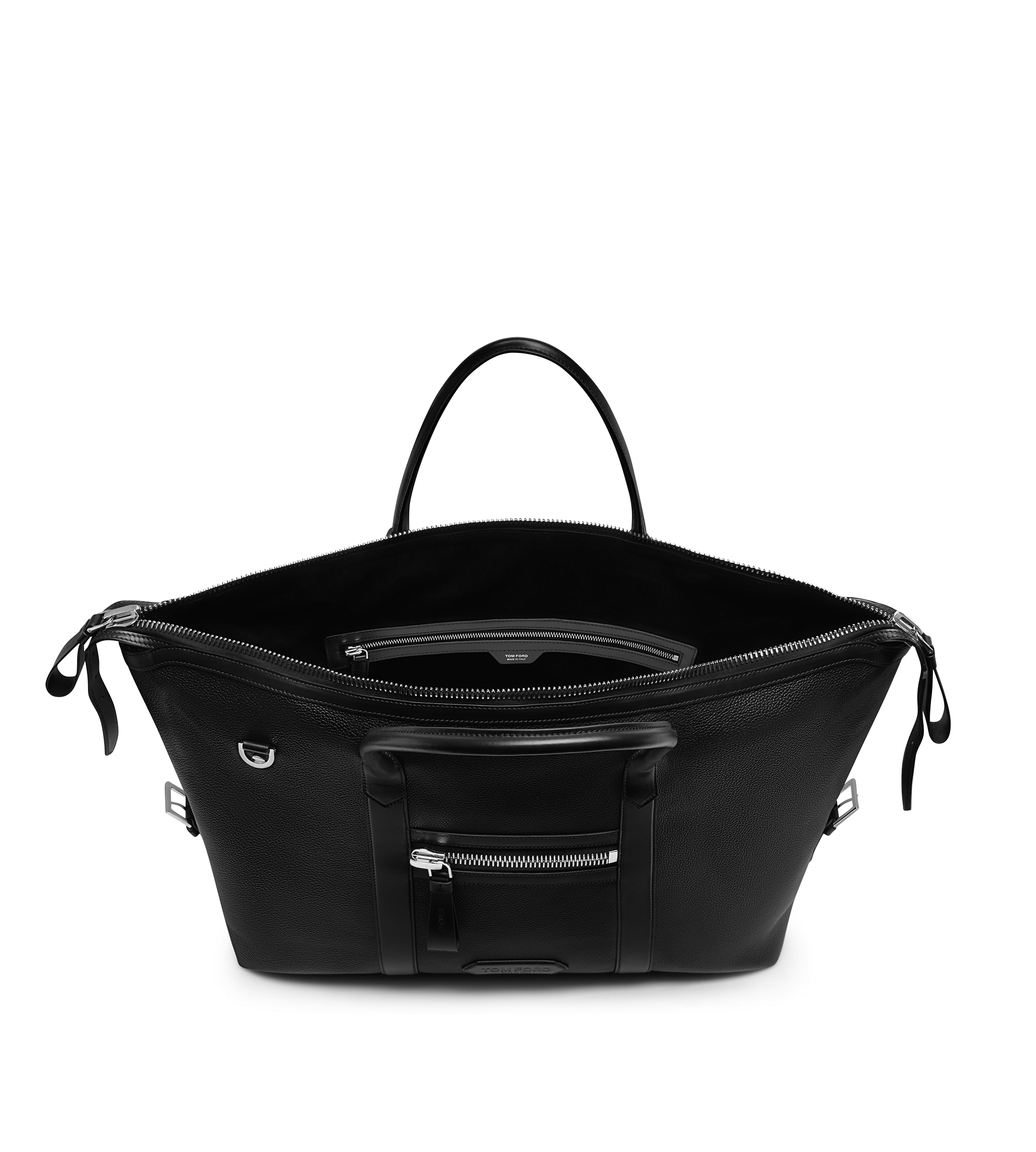 GRAIN LEATHER LEATHER BUCKLEY HOLDALL | Tom Ford Fashion