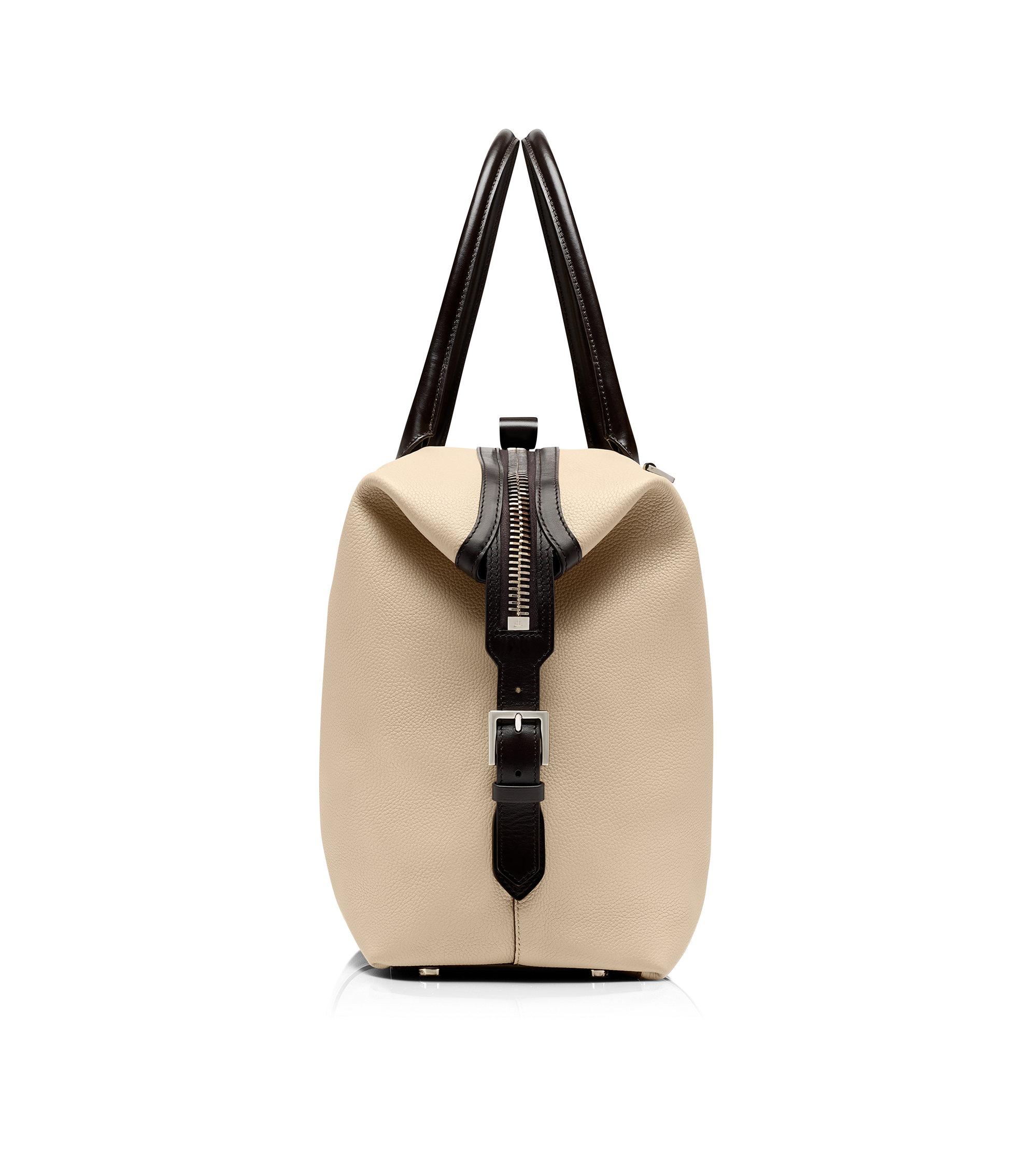 GRAIN LEATHER LEATHER BUCKLEY HOLDALL