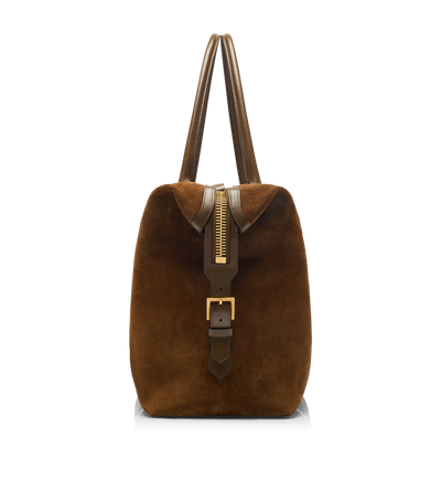 SUEDE BUCKLEY HOLDALL image number 1