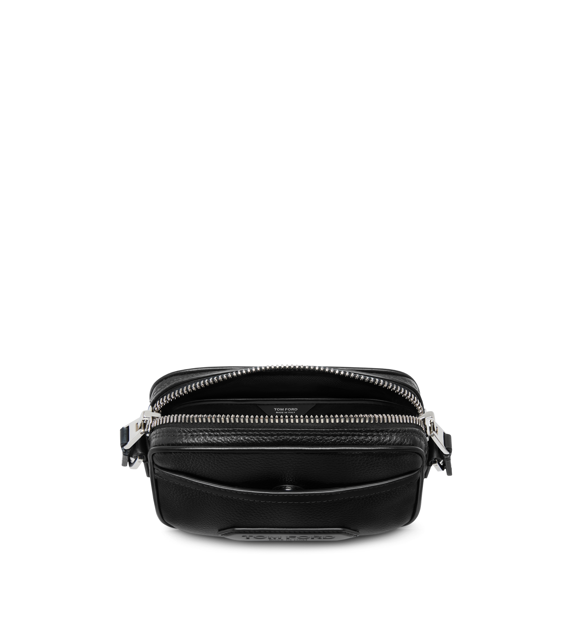 GRAIN LEATHER TRAVELLER MINI MESSENGER | Tom Ford Fashion