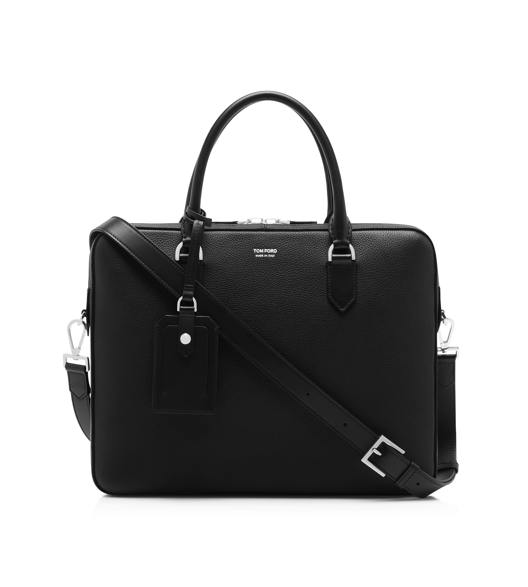 GRAIN LEATHER ELLIOT CITY BRIEFCASE | TOM FORD Fashion
