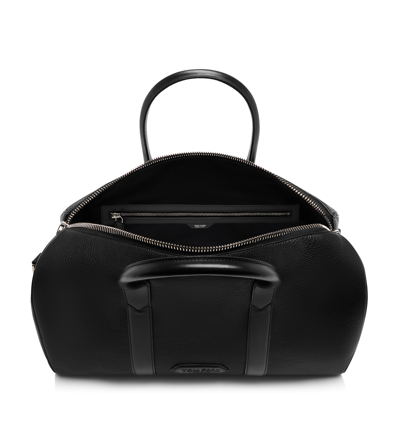 GRAIN LEATHER WIDE OPENING MEDIUM DUFFLE image number 3