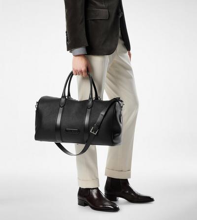 GRAIN LEATHER WIDE OPENING MEDIUM DUFFLE image number 4