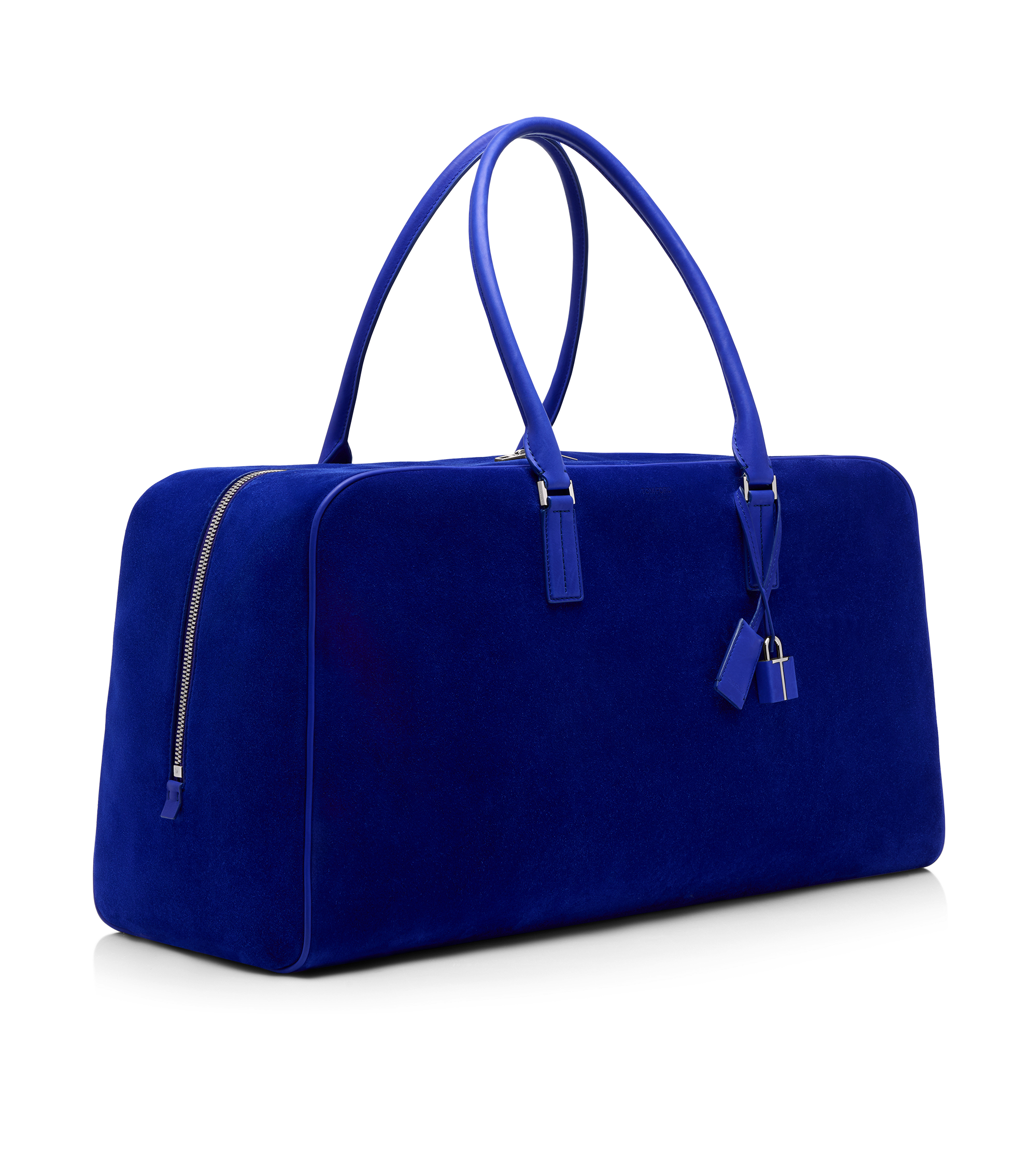 SUEDE BOWLING BAG