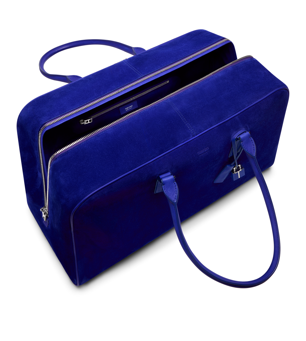 SUEDE BOWLING BAG image number 3