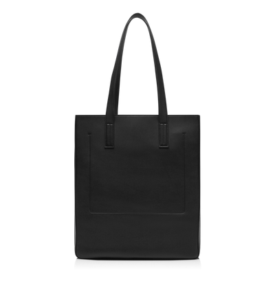 NATURAL LEATHER NORTH SOUTH TOTE image number 2