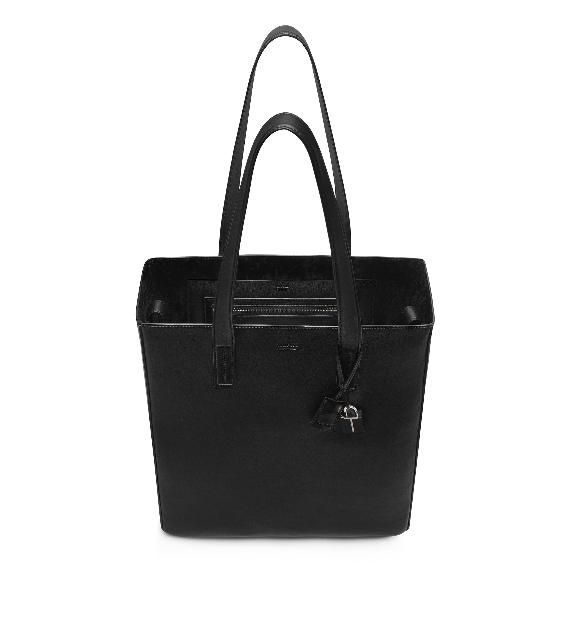 NATURAL LEATHER NORTH SOUTH TOTE | TOM FORD Fashion