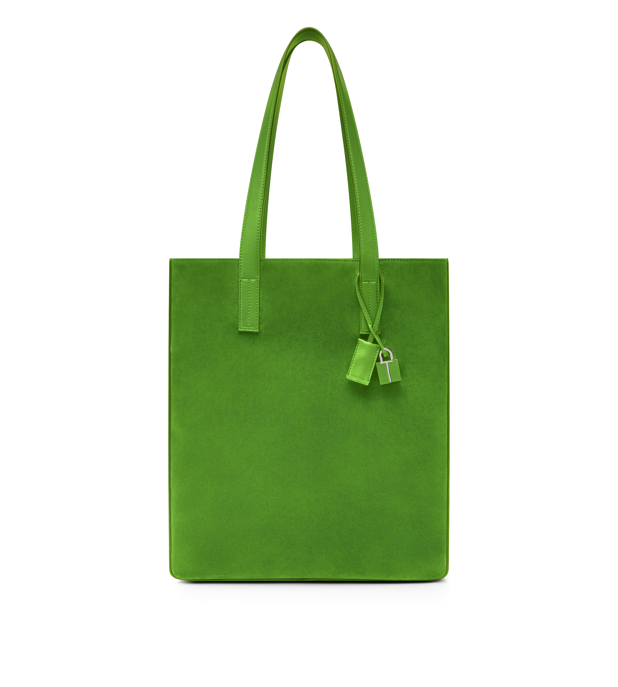CASHMERE SUEDE NORTH SOUTH TOTE