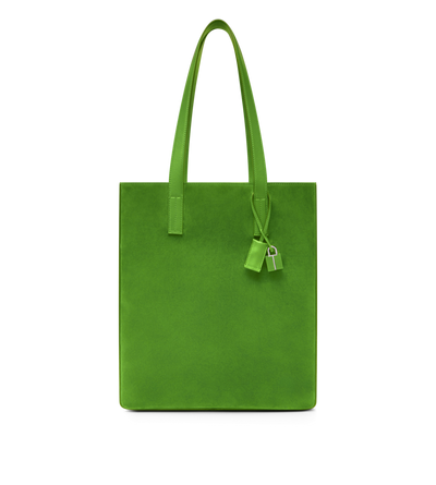 CASHMERE SUEDE NORTH SOUTH TOTE image number 0