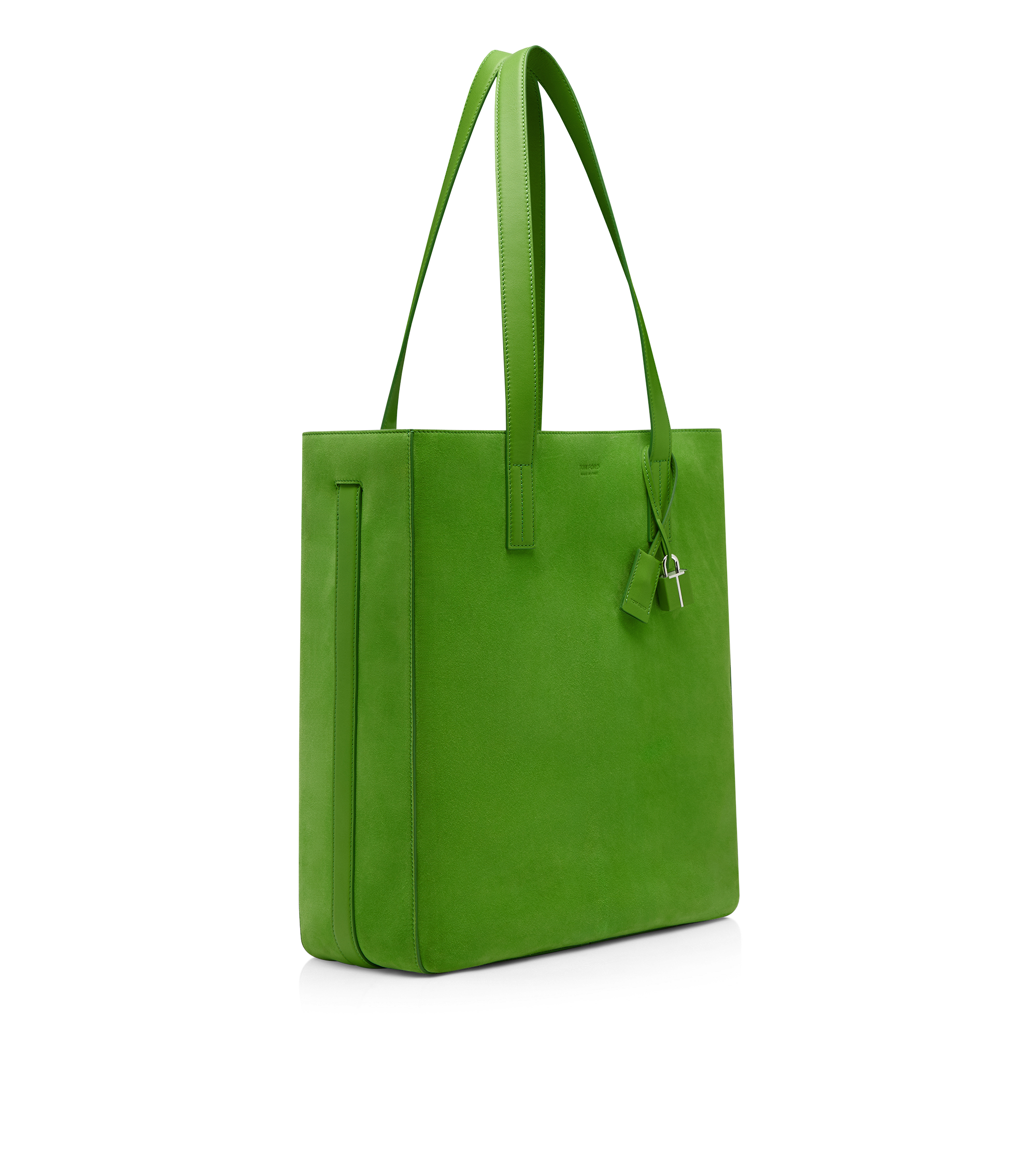 CASHMERE SUEDE NORTH SOUTH TOTE