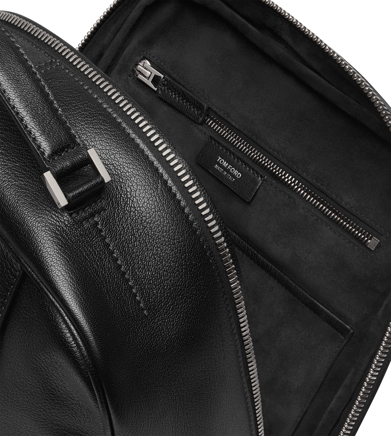 GRAIN LEATHER MINIMAL BACKPACK image number 3