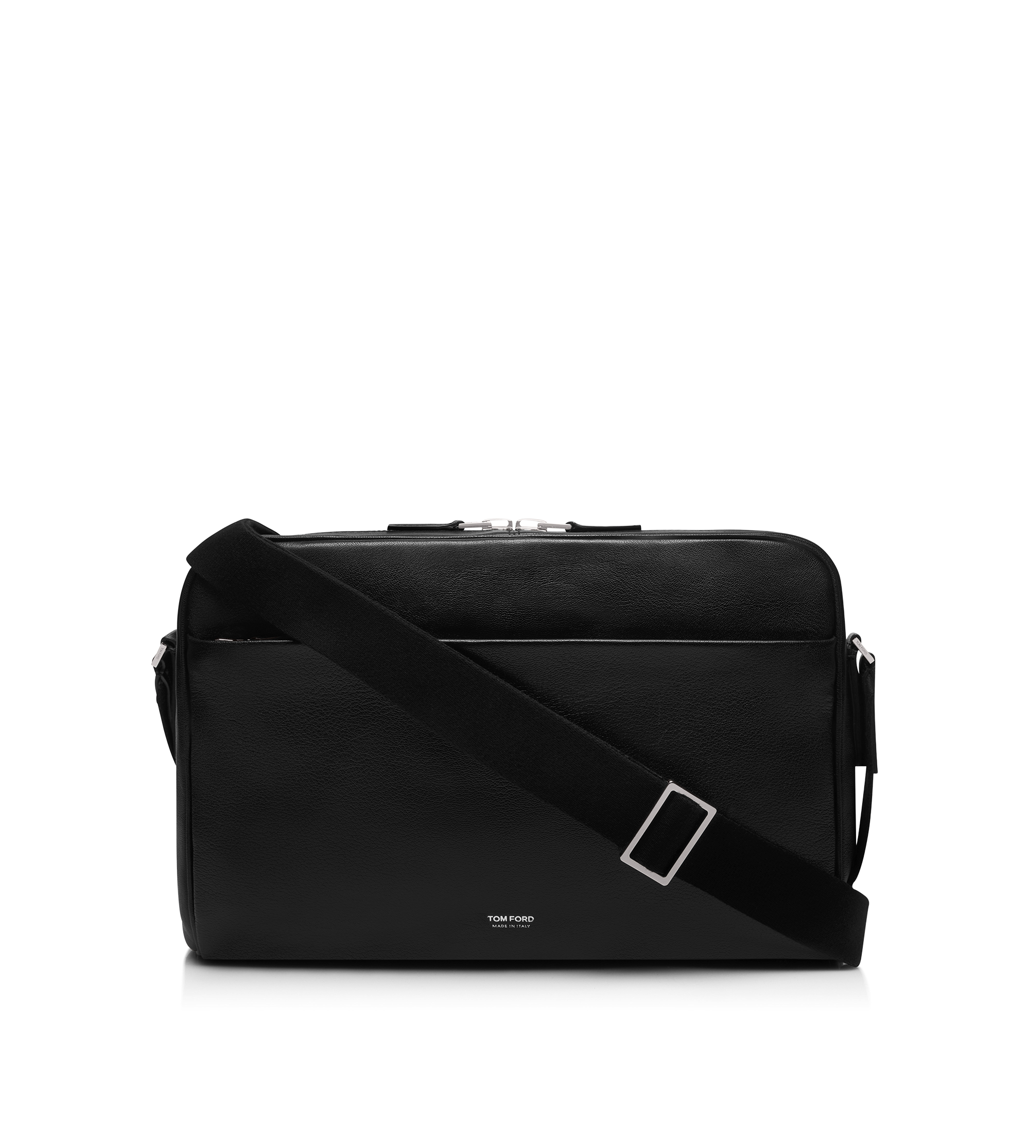 GRAIN LEATHER MINIMAL MESSENGER