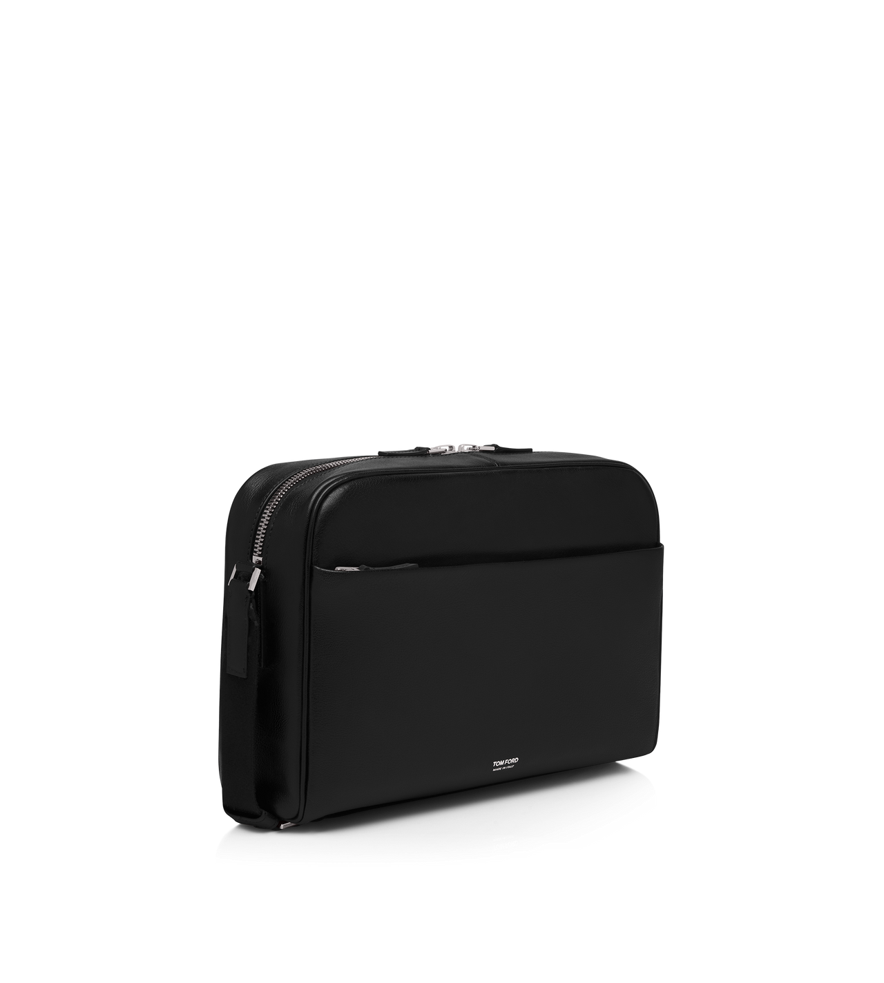 GRAIN LEATHER MINIMAL MESSENGER image number 1