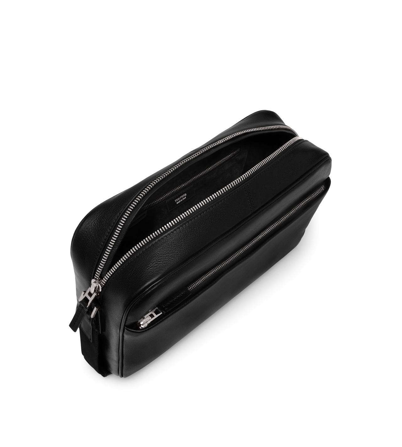 GRAIN LEATHER MINIMAL MESSENGER image number 2