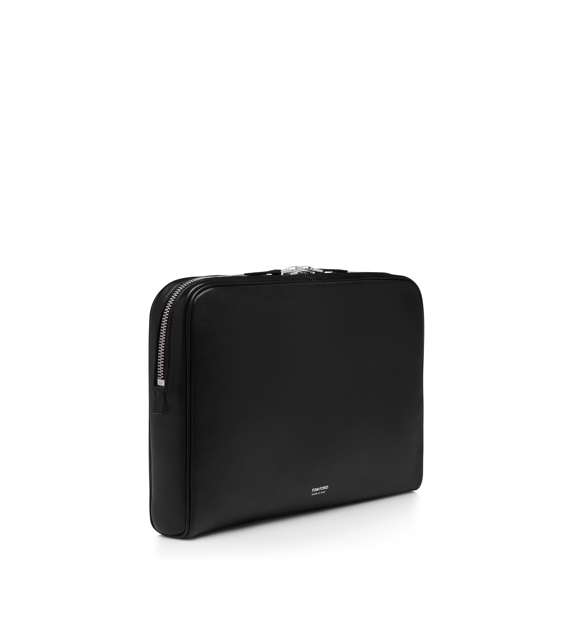 GRAIN LEATHER MINIMAL LAPTOP POUCH