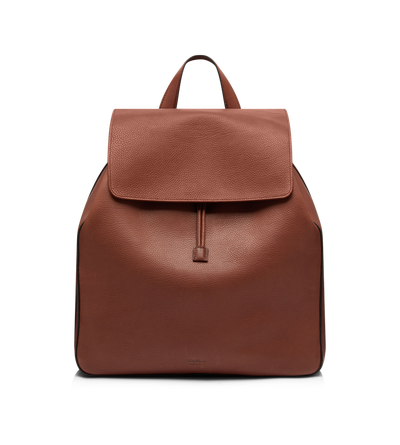 GRAIN LEATHER T-LINE FLAP BACKPACK image number 0