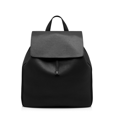 GRAIN LEATHER T-LINE FLAP BACKPACK image number 0