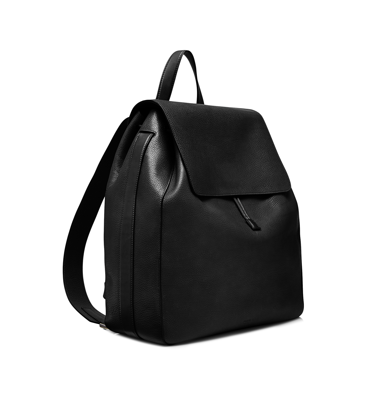 GRAIN LEATHER T-LINE FLAP BACKPACK image number 1