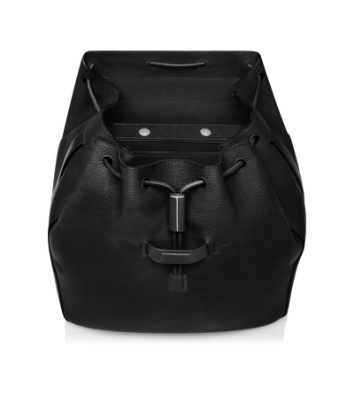 GRAIN LEATHER T-LINE FLAP BACKPACK image number 2