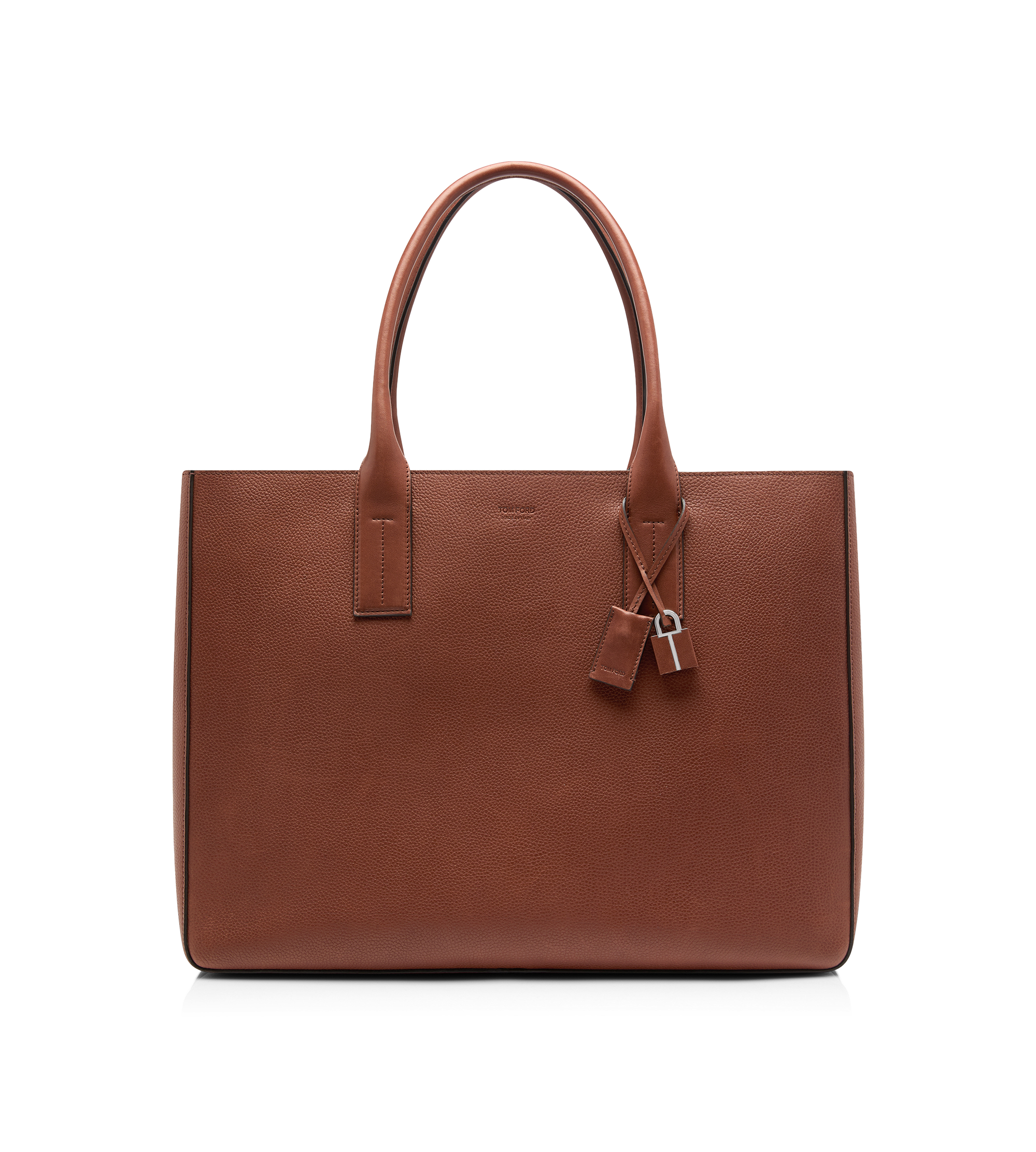 CABAS T-LINE EST-OUEST EN CUIR FLEUR