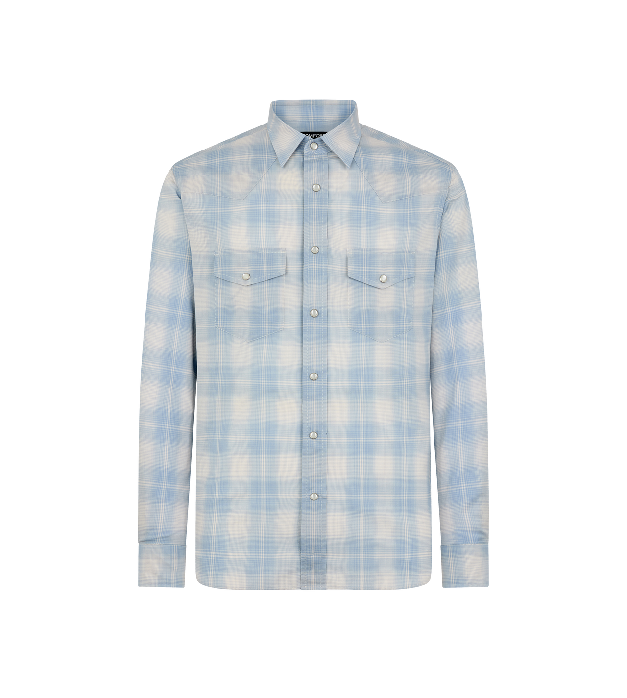 DEGRADE CHECK WESTERN SHIRT image number 0