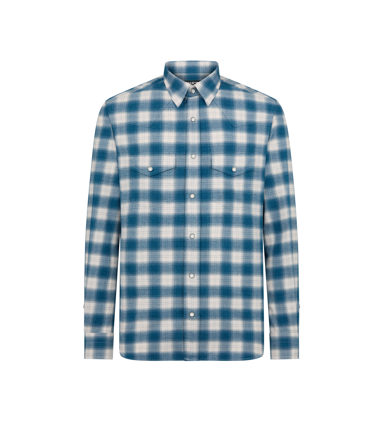 BRUSHED CHECK WESTERN SHIRT | Tom Ford Fashion BRUSHED CHECK WESTERN SHIRT | Tom Ford Fashion