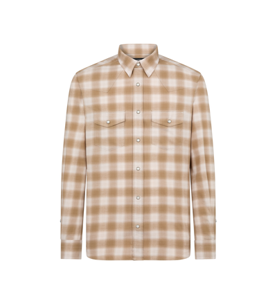 BRUSHED CHECK WESTERN SHIRT