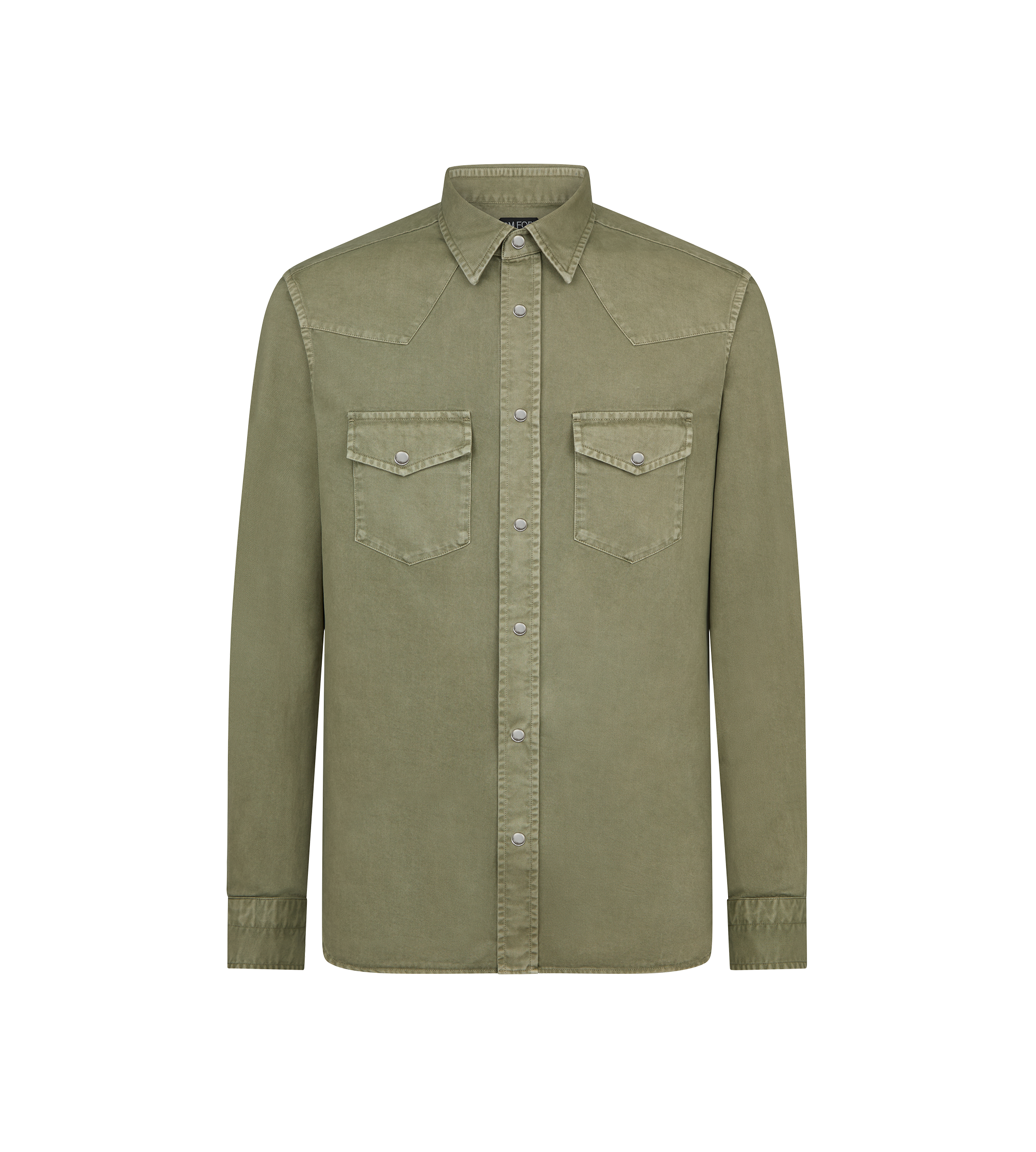PEACH TWILL WESTERN SHIRT