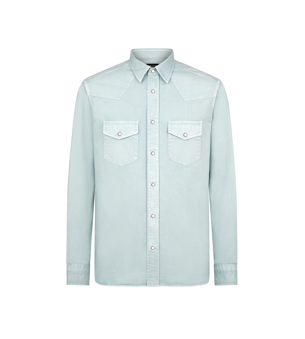 PEACH TWILL WESTERN SHIRT image number 0